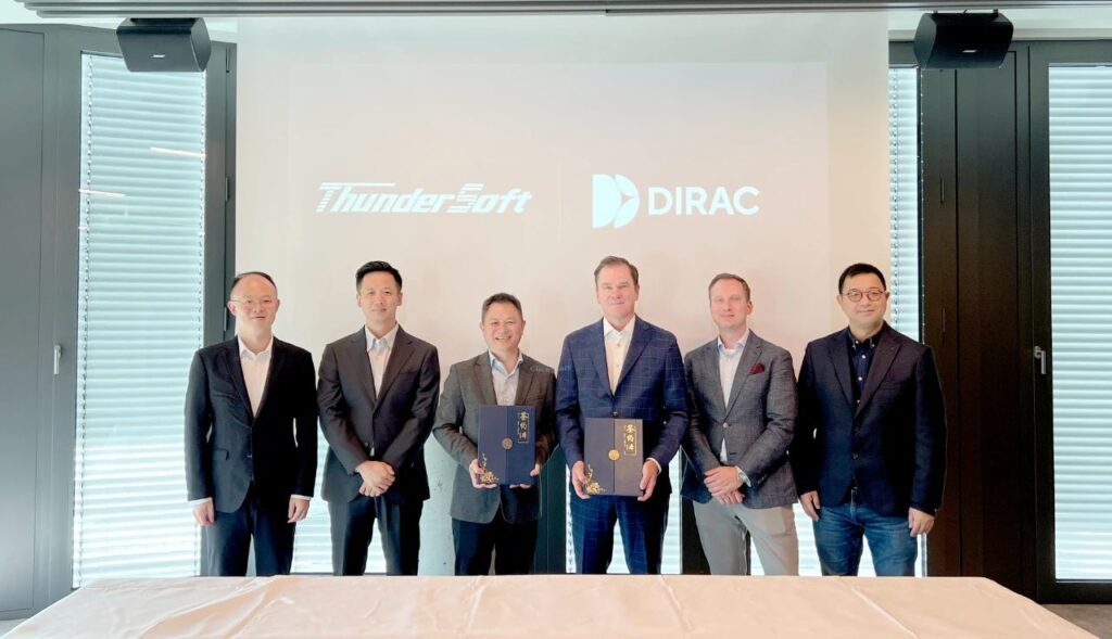 Dirac与j9九游会官方网站达成战略合作,共筑汽车音频未来新体验插图 Dirac与j9九游会官方网站达成战略合作,共筑汽车音频未来新体验插图